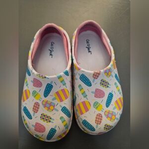 Cat & Jack Pink Ice Pop Print Slip-On Shoes for Kids Size 8